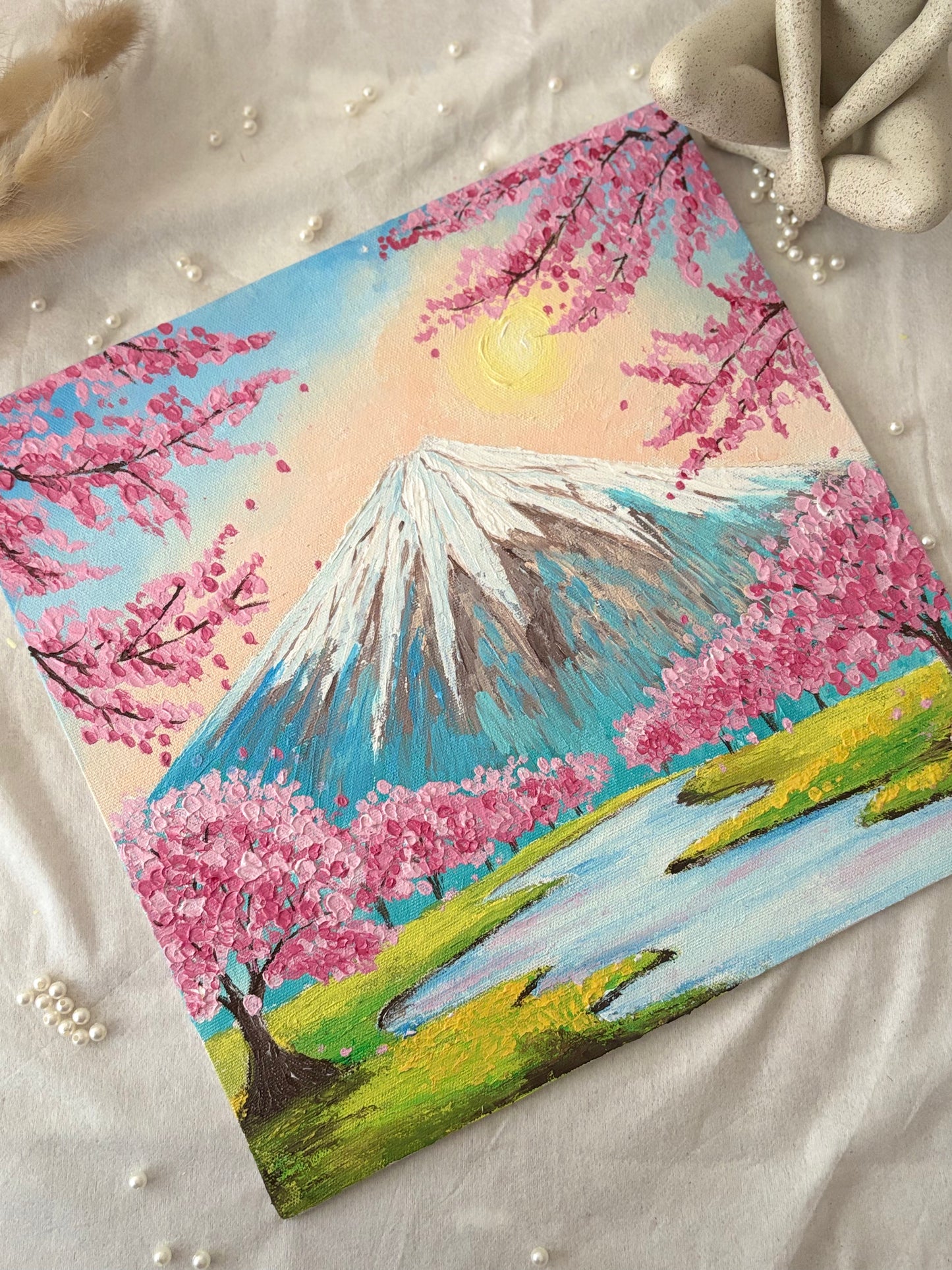 Knife Painting - Mt. Fuji (Recorded)