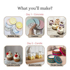 Concrete Art with Candle Making - Masterclass