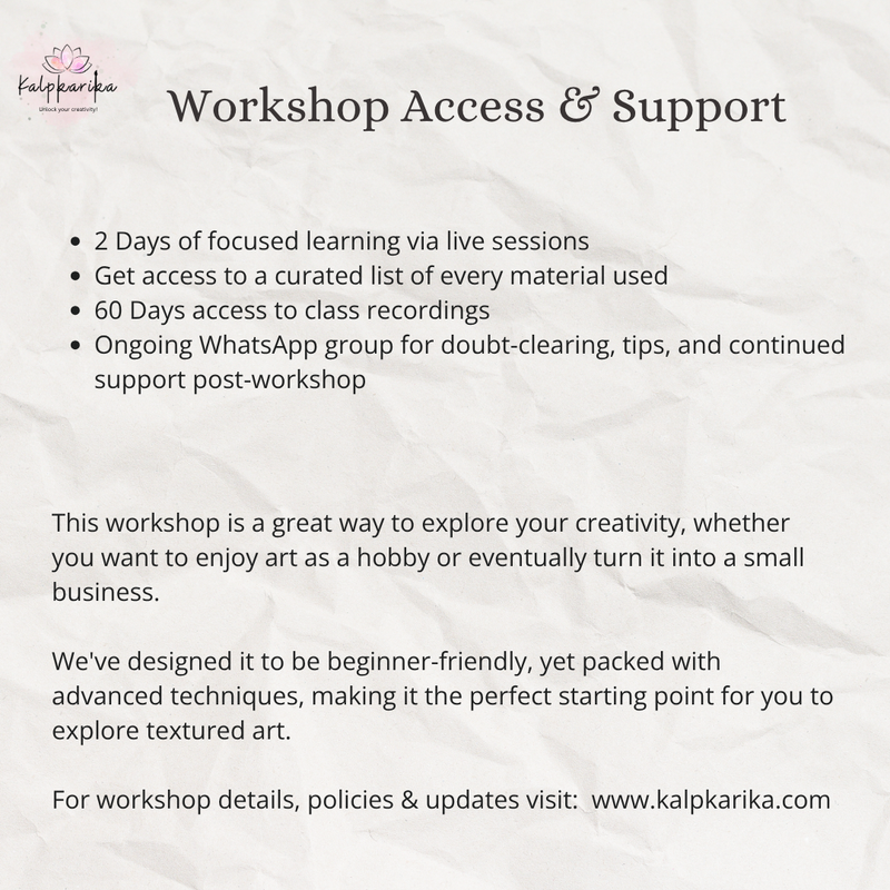 Textured Art Workshop