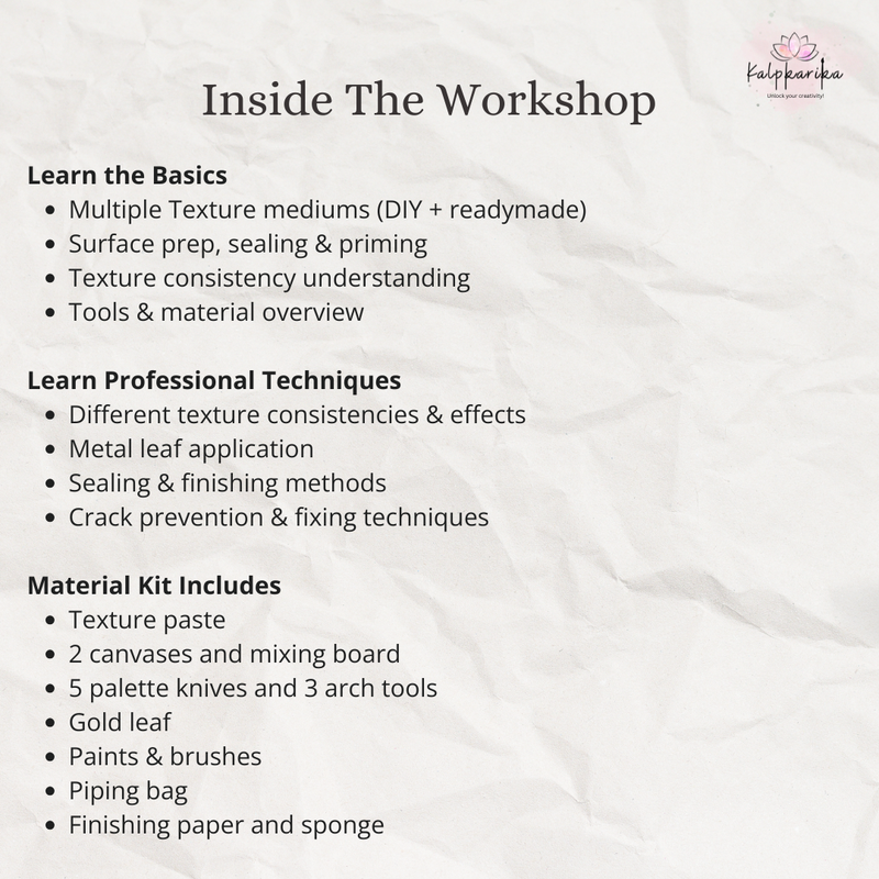 Textured Art Workshop