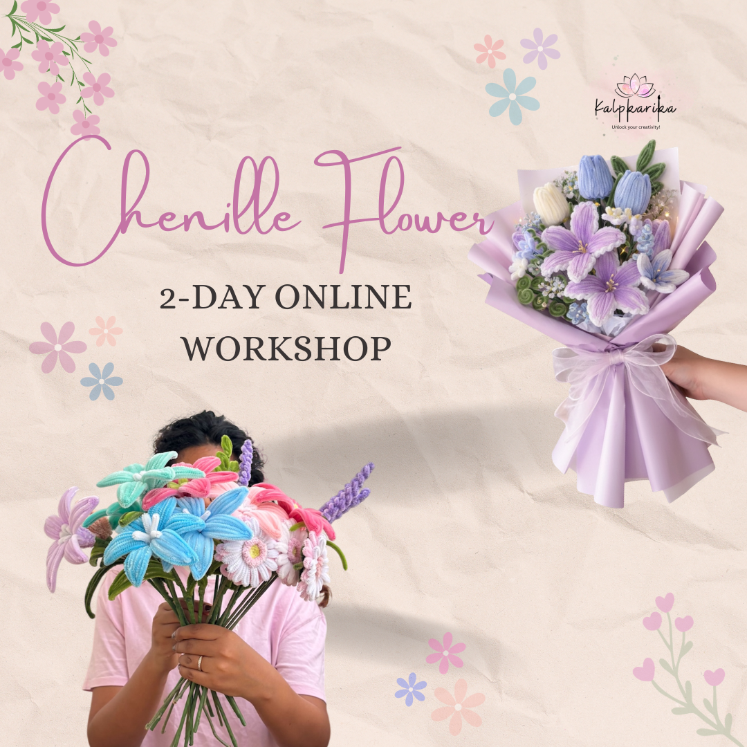 Chenille Flower Workshop