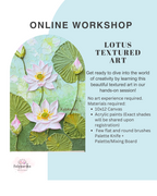 Textured Painting - Lotus Pond (Recorded)