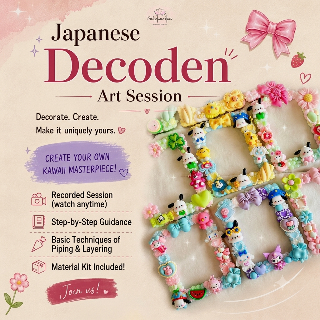 Decoden Art Workshop - Recorded