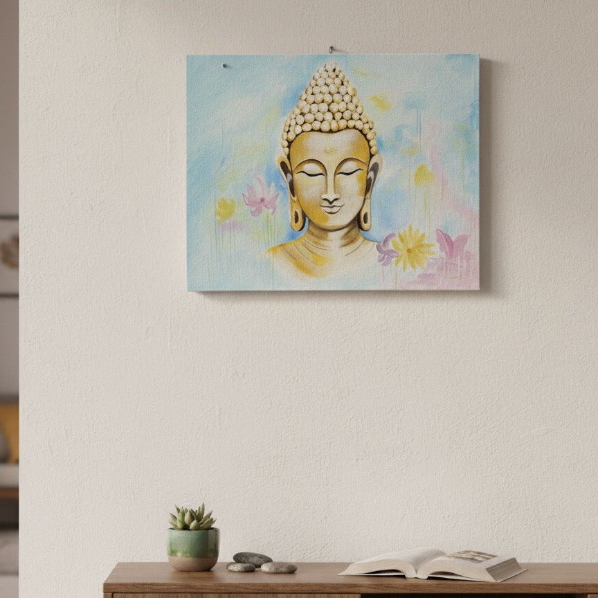 Acrylic Painting - Buddha (Recorded)