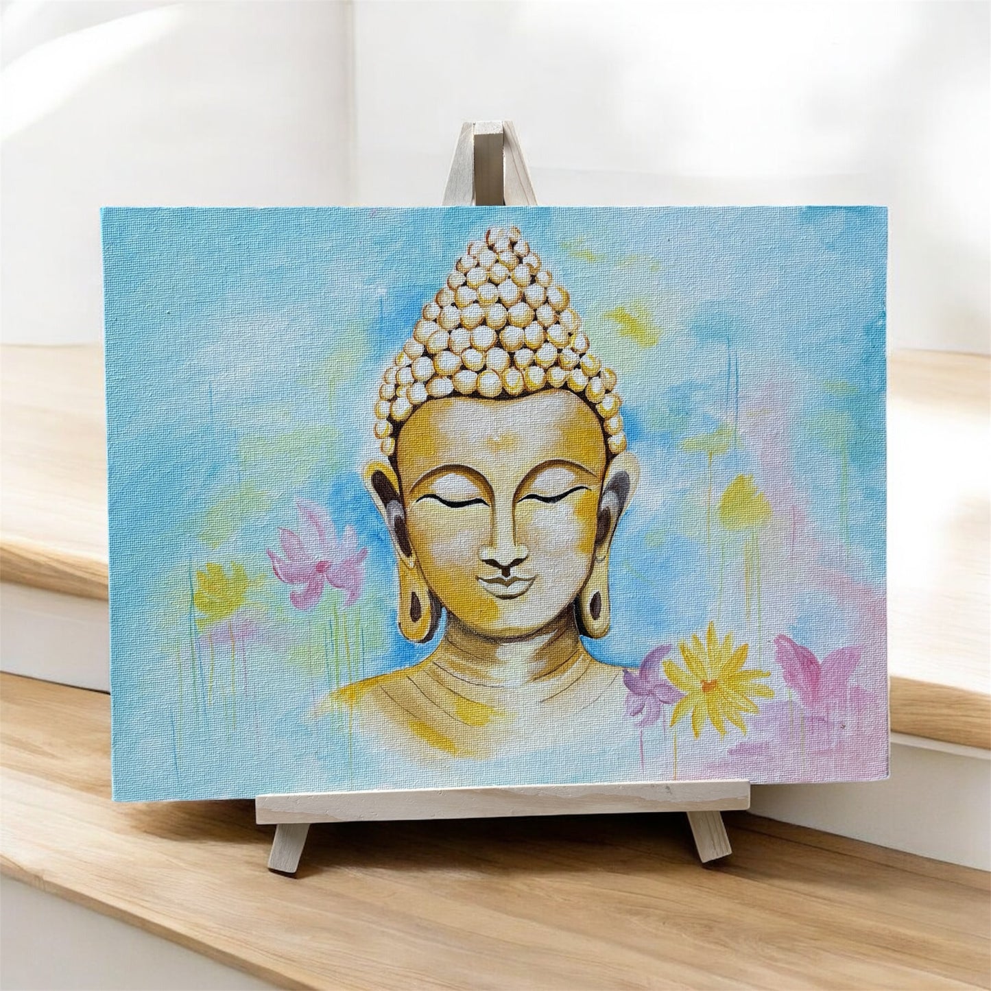 Acrylic Painting - Buddha (Recorded)