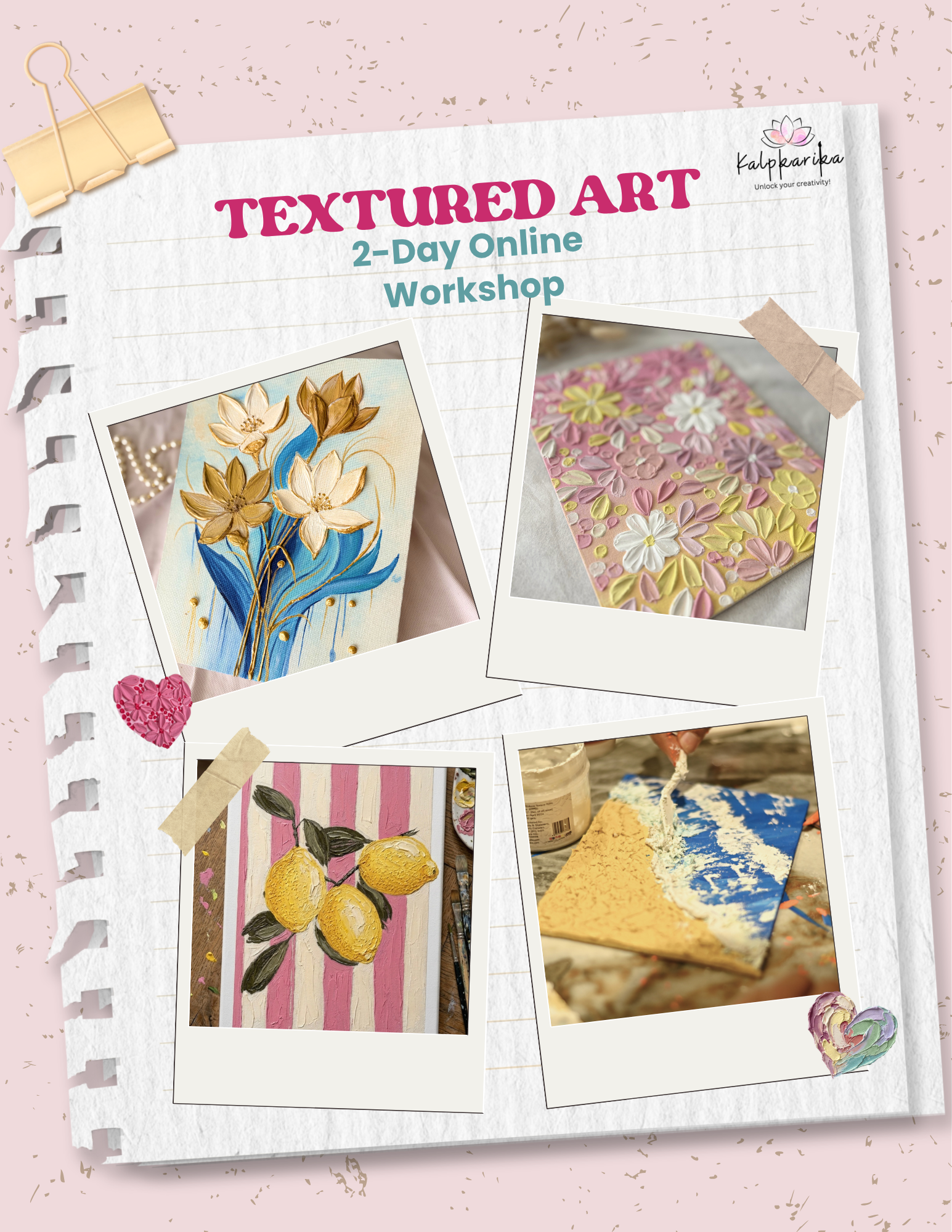 Textured Art - Workshop (Upcoming)